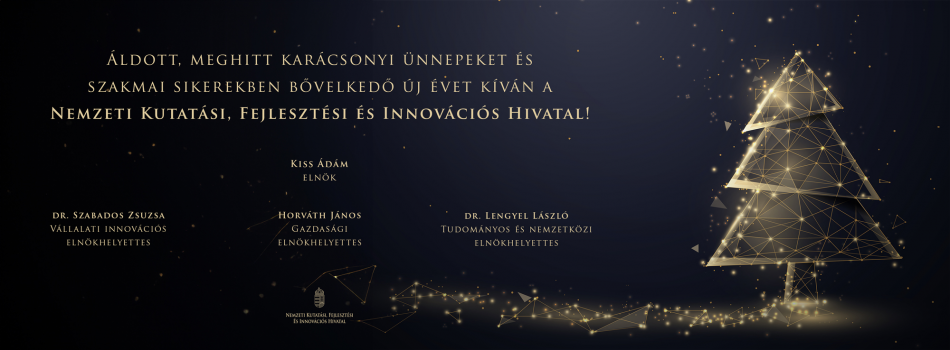 NKFIH karácsonyi üdvözlet 2023 NKFIH karácsonyi üdvözlet 2023