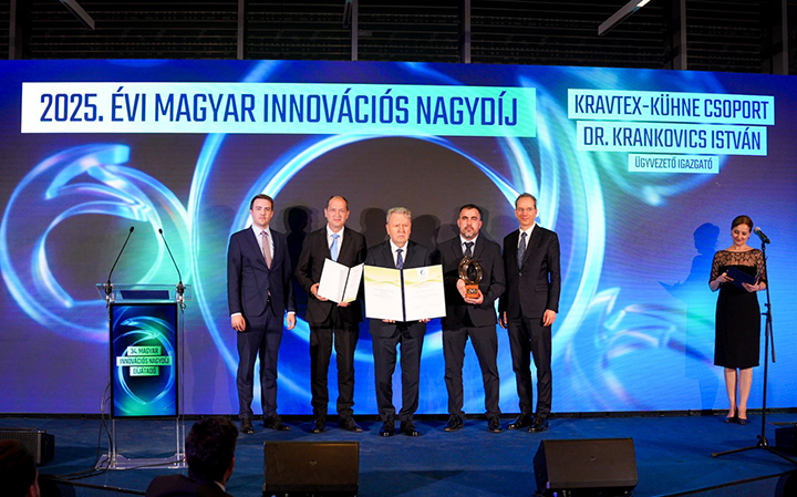 2025. évi Magyar Innovációs Nagydíj nyertese - fotó: Magyar Innovációs Szövetség 2025. évi Magyar Innovációs Nagydíj nyertese - fotó: Magyar Innovációs Szövetség