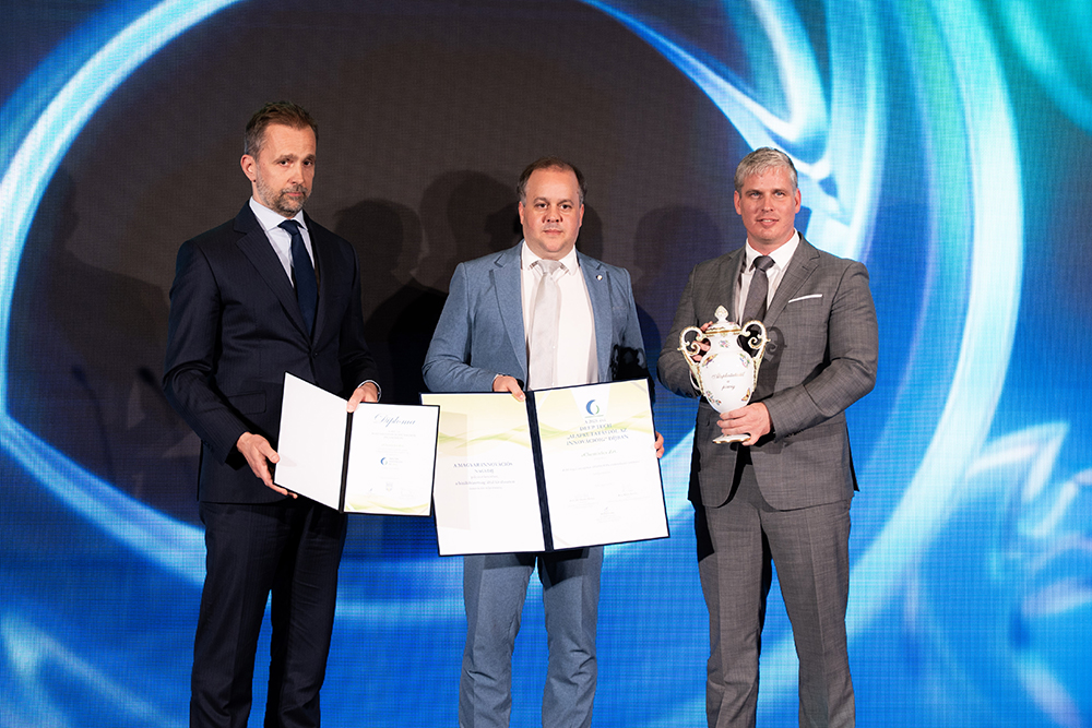 Innovációs Dij átadása - Fotó: Magyar Innovációs Szövetség Innovációs Dij átadása - Fotó: Magyar Innovációs Szövetség